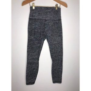 Lululemon Women's Size 6 Align Pant II 25 Black Gray Leggings